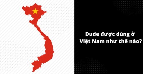 Người Việt Nam dùng từ dude với ý nghĩa gì?