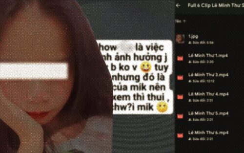 Lê Minh Thư lộ clip thủ dâm