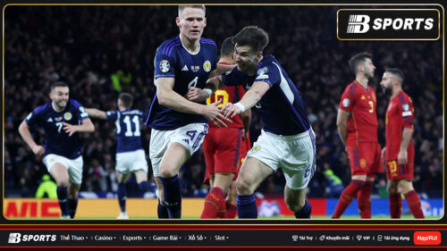 McTominay tỏa sáng trong ngày Tây Ban Nha thua Scotland ở vòng loại EURO